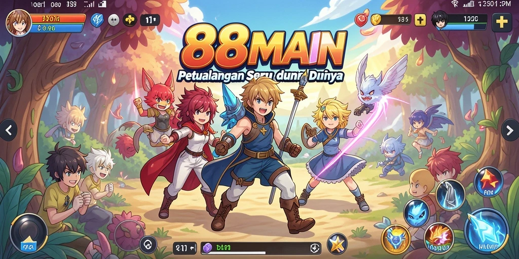 Tampilan menarik dari gameplay 88MAIN yang menampilkan aksi seru.