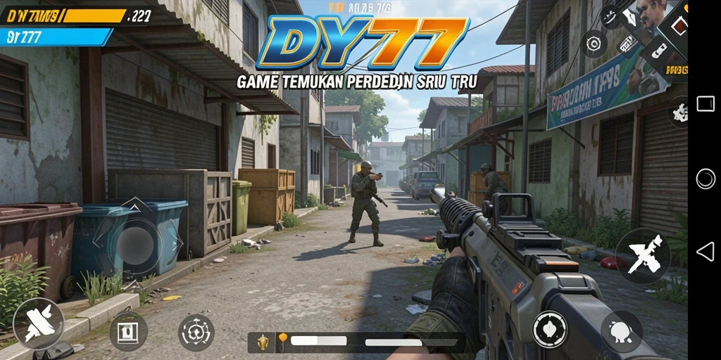 Tampilan gameplay SERU dari DY777 yang menantang dan penuh warna.