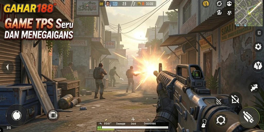 Tampilan gameplay GAHAR188 yang mendebarkan dan penuh aksi.