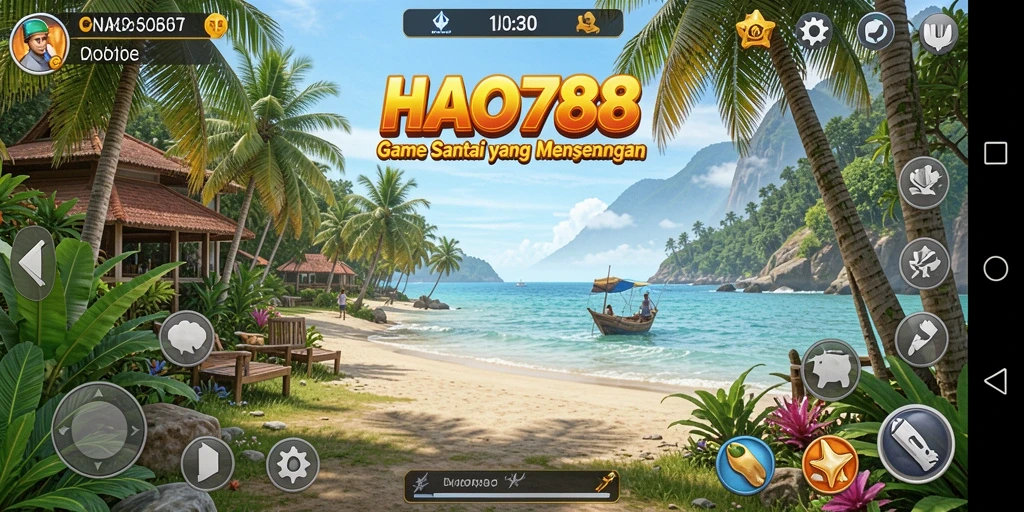 Screenshot gameplay HAO788 yang menunjukkan keseruan permainan santai.