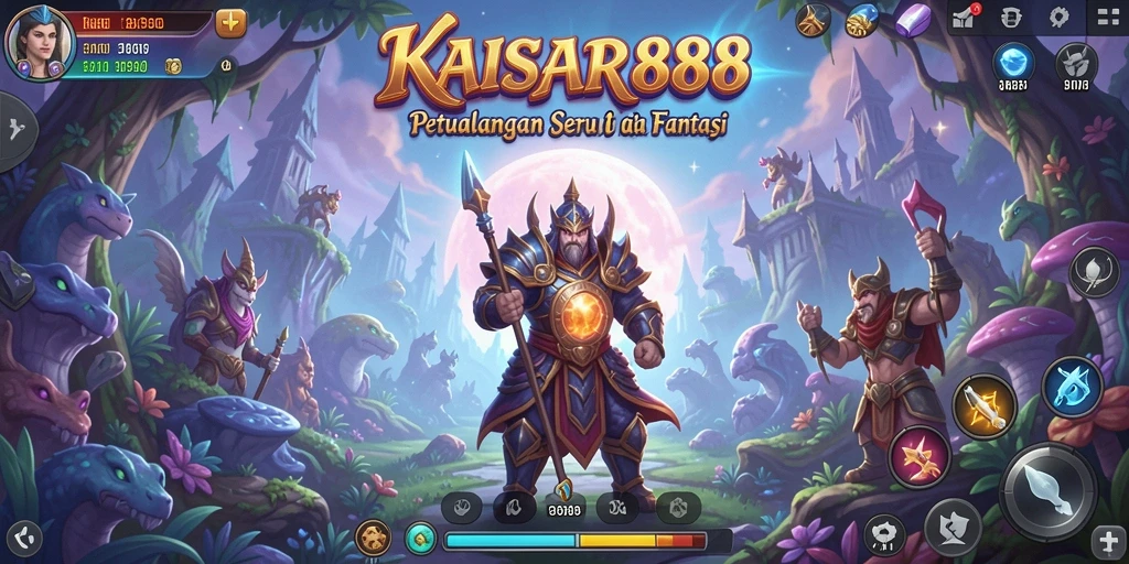 Tampak gameplay seru dalam KAISAR888 dengan petualangan mendebarkan.