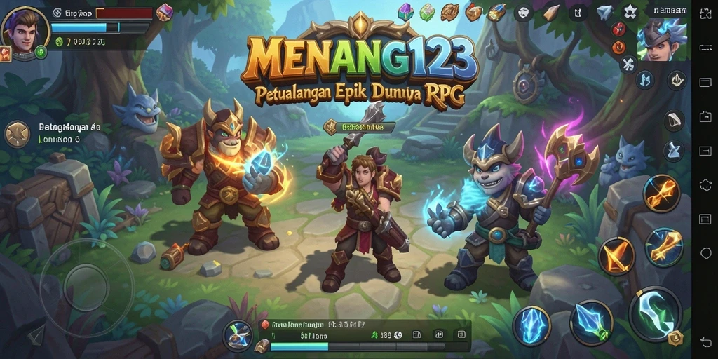 Gameplay MENANG123 yang menarik dalam dunia RPG yang memukau.