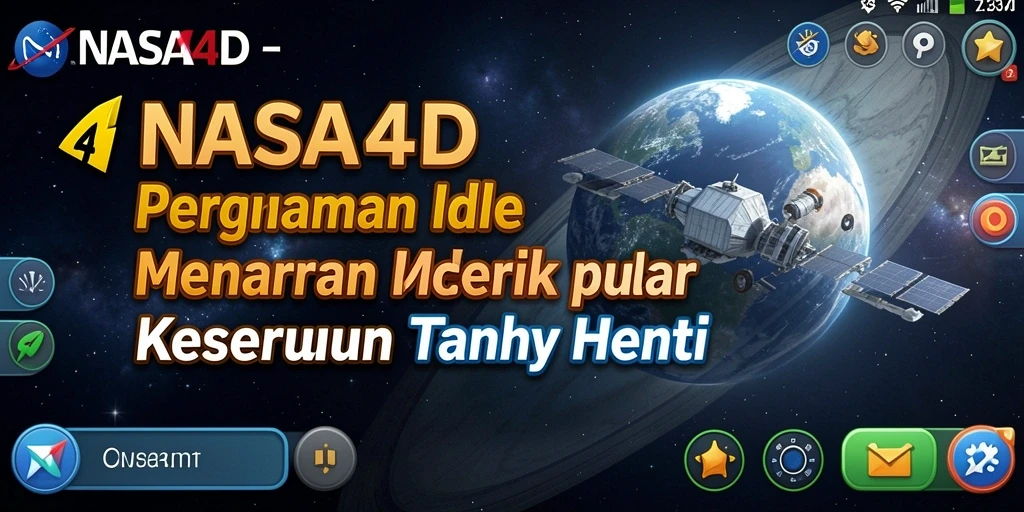 Tampilan gameplay <strong>NASA4D</strong> yang menampilkan misi luar angkasa yang seru.