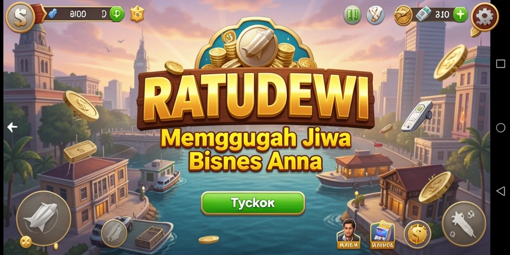 Tampilan gameplay menarik dari RATUDEWI yang penuh strategi.
