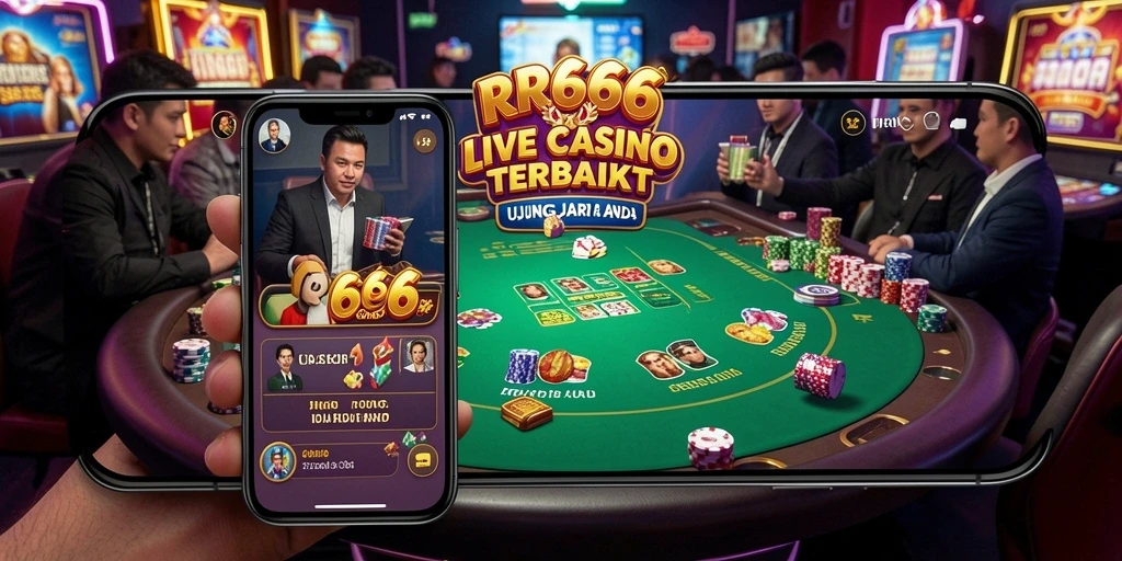 Tampilan gameplay Live Casino yang menarik dan mengasyikkan.