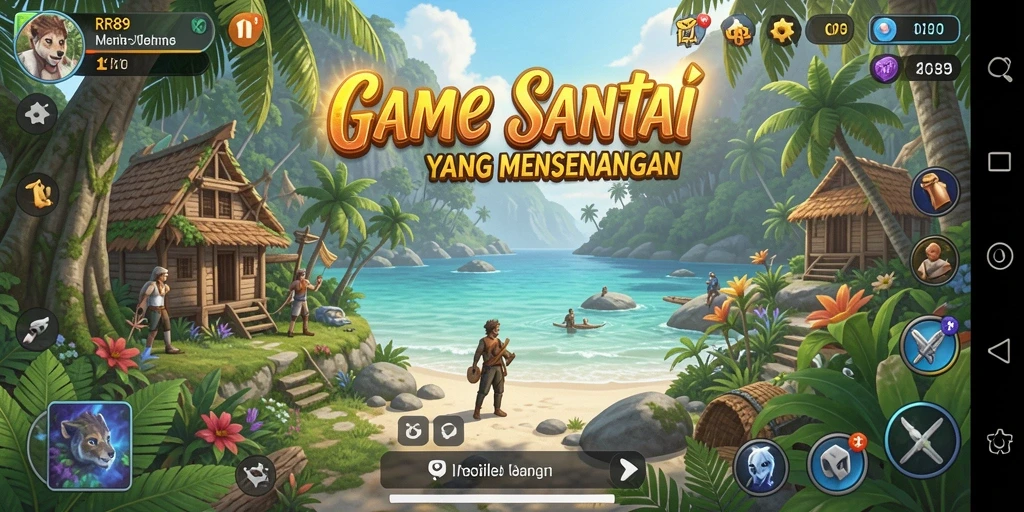Gameplay RR89 yang mendebarkan dan penuh warna.
