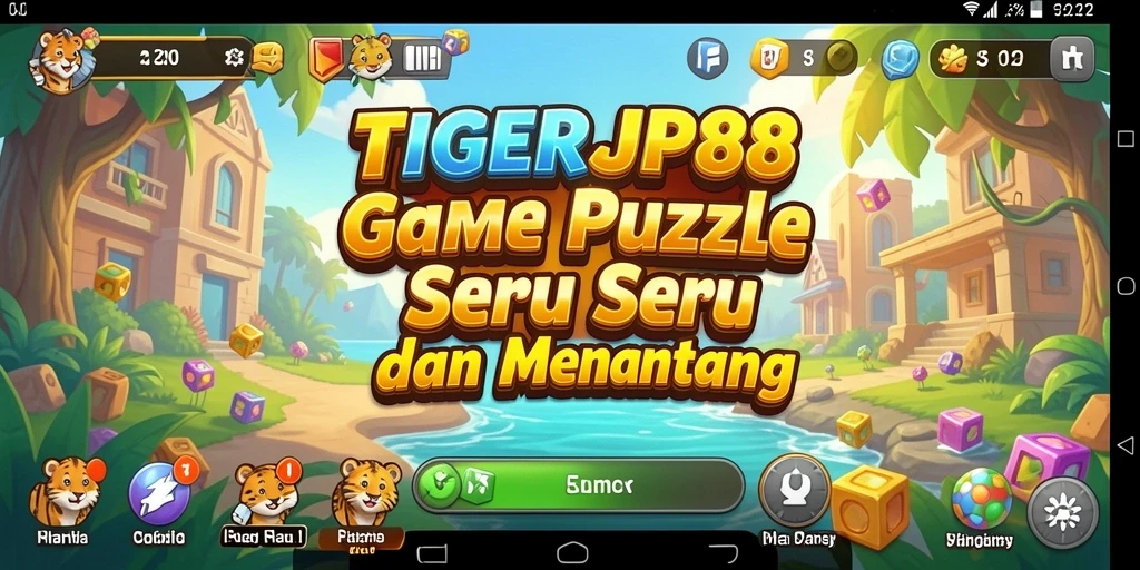 Tampilan gameplay seru dari TIGERJP88 yang menantang.
